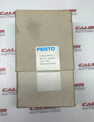 FESTO CPE14-PRSG-2 Manifold Block - Caliber Automation Online Store