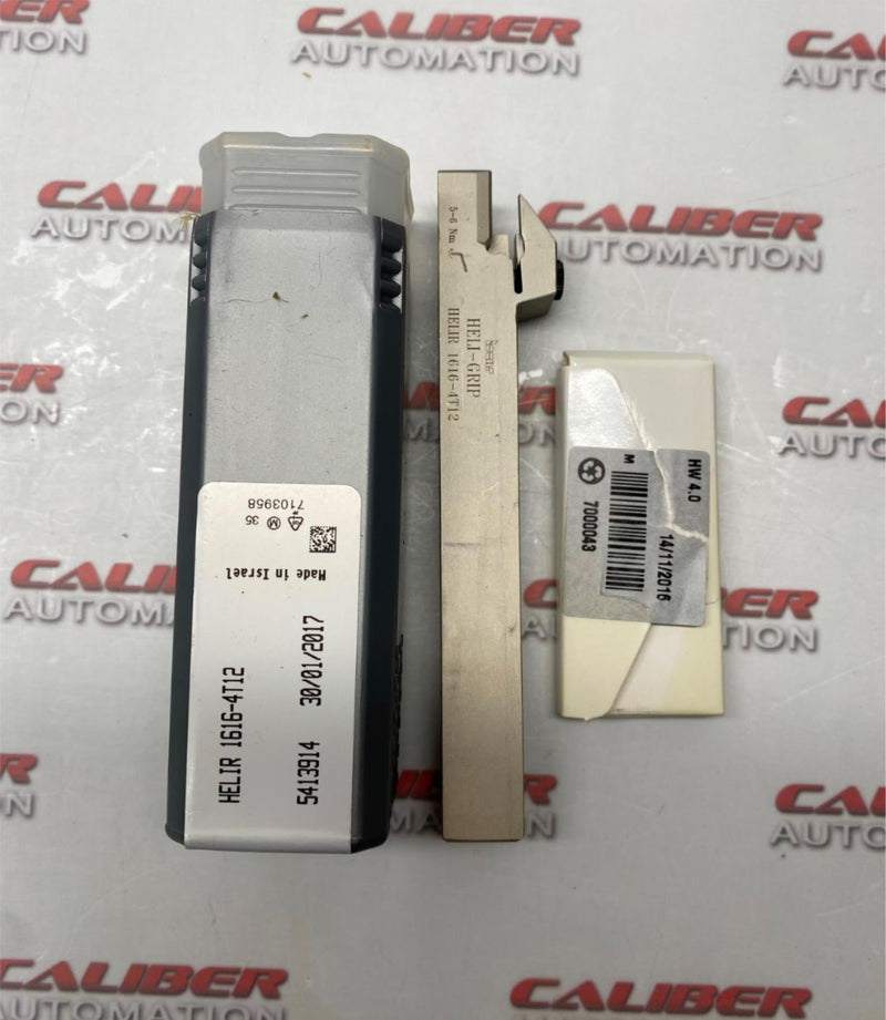 Load image into Gallery viewer, ISCAR HELIR 1616-4T12 Heli-Grip External Turning, Grooving &amp; Parting Holder (NEW - Caliber Automation Online Store
